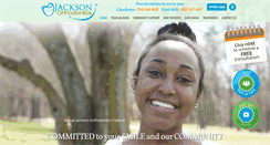 Desktop Screenshot of drjacksonsmiles.com